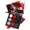 DE'LANCI - 9 Farben Schwarz Rot Smokey Make-up Palette