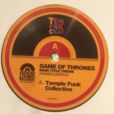 7inch Record TEMPLE FUNK COLLECTIVE - Game Of Thrones GLREC001 Good Living Rec 2015 UK Soul/Funk