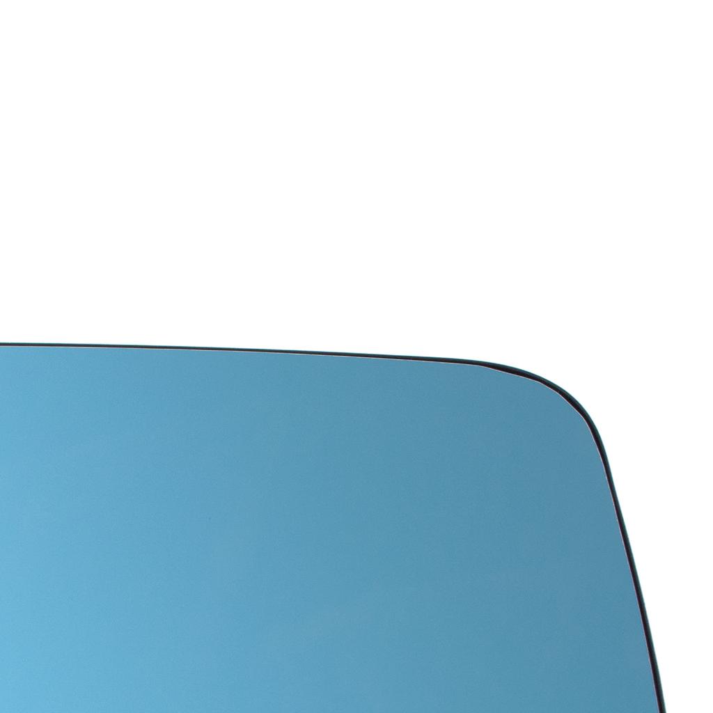 BMW 5 E39 96-04 mirror insert HEATED BLUE left