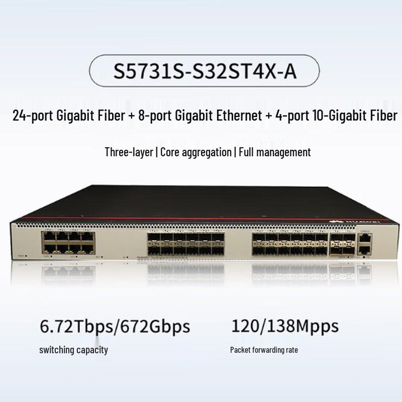 

HUAWEI S5731S-S32ST4X-A Enterprise Layer 3 Core Switch