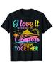 Unisexs Family Cruise  TShirt  I Love It When Were Cruisin Together  UltraSoft Breathable Comfort Fit Crew Neck Tee with