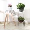 Self-absorbing Flowerpot Rattan-like Weaving Texture And Absorbent Rope Flower Pot with Hanging Chain Planter for Indoor Outdoor