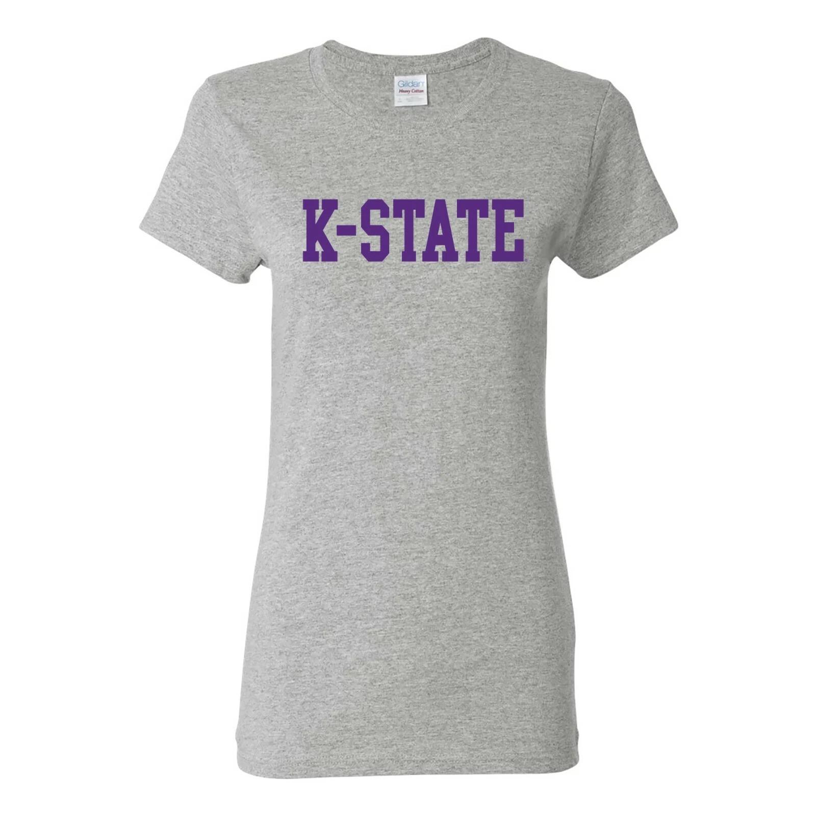 Kansas State Wildcats Basic Block Womens Shirt S