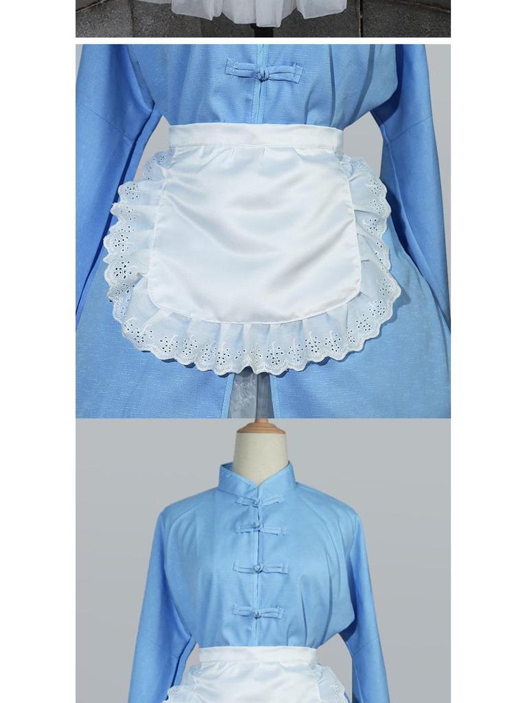 Original Lolita Maid Apron: Cute Soft Girl Short Skirt for Ladies