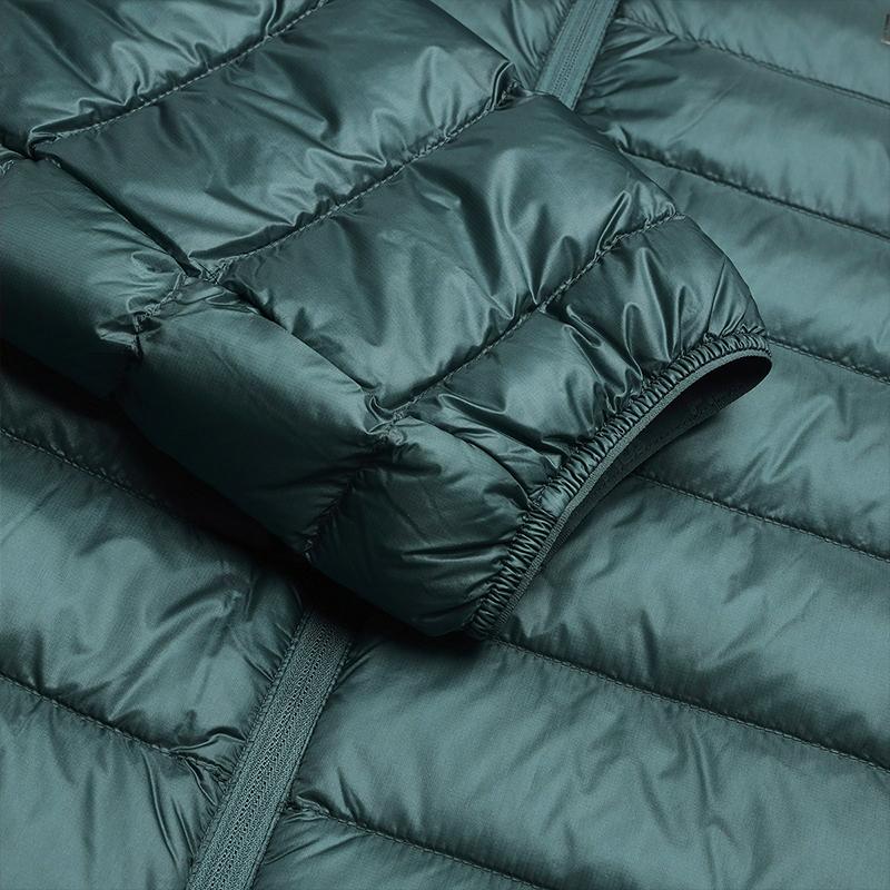 Men's Jacket FILA Down Jacket Men's Gray Blue Green