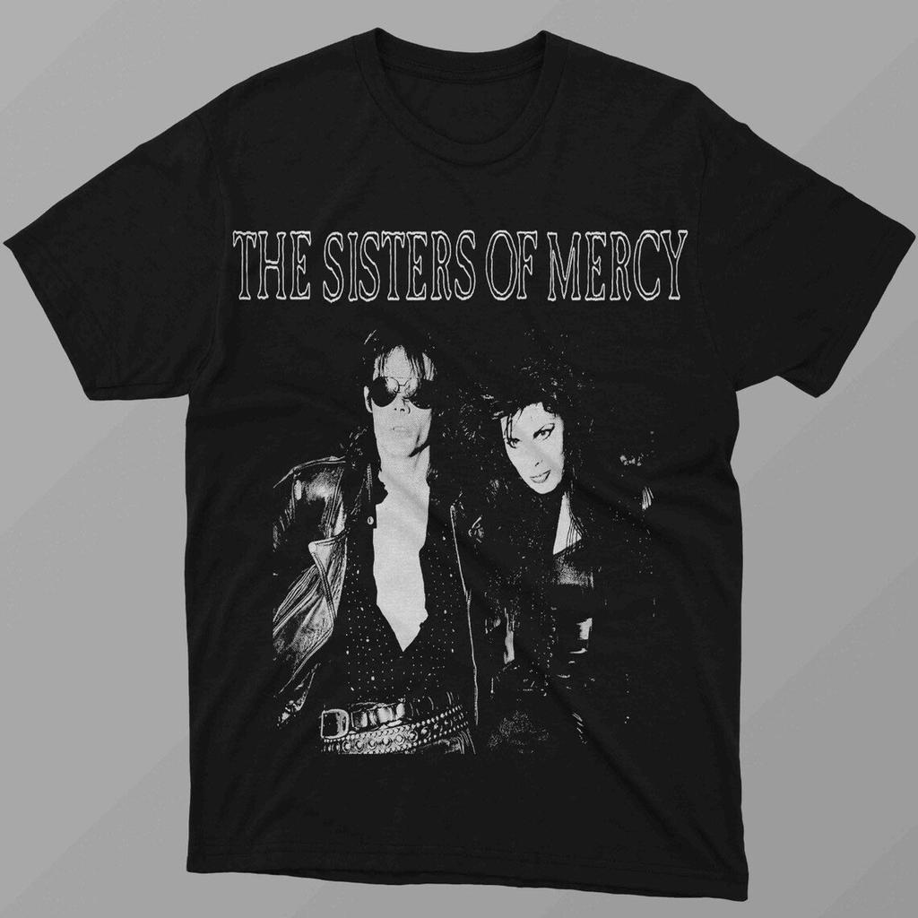 Men T-shirts The Sisters of Mercy 1990 Tour T-Shirt Fun Men's Short Sleeved Oversize Comfortable Pattern T-Shirt Series Top