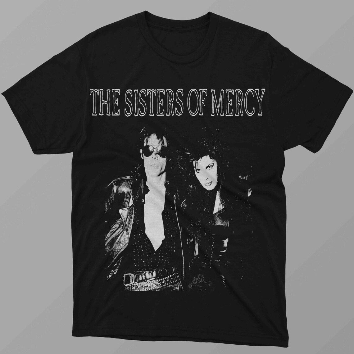 

Summer New Men s T-Shirt The Sisters of Mercy 1990 Travel T-Shirt Fun Men s Short Sleeve Large Comfortable Pattern T-Shirt S