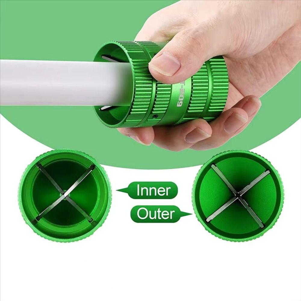 Deburring Pipe Reamer Tool Durable Tubing Reamer Portable Pipe Cleaner  Pipe and Tubing