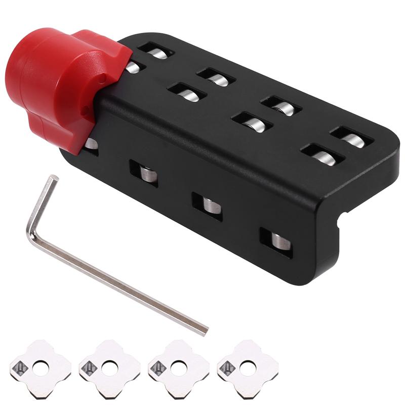BAAU Chamfer Plane Hand Planer Woodworking Wooden Edge Corner Corner Trimming Chamfering Manual Joiner Carpentry Tools With 4 Cu