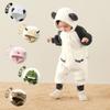 Mini Balabala Warm Fleece Hooded Romper