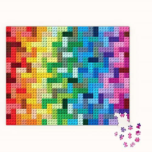 LEGO 1000-Teile-Puzzle (Regenbogen Ziegel Puzzle)