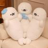 Latest Sleeping Seal Doll Kawaii Stuffed Plush Toy Handmade Doll Cartoon Anime Cute Pillow Children's Birthday Gift Fun Doll