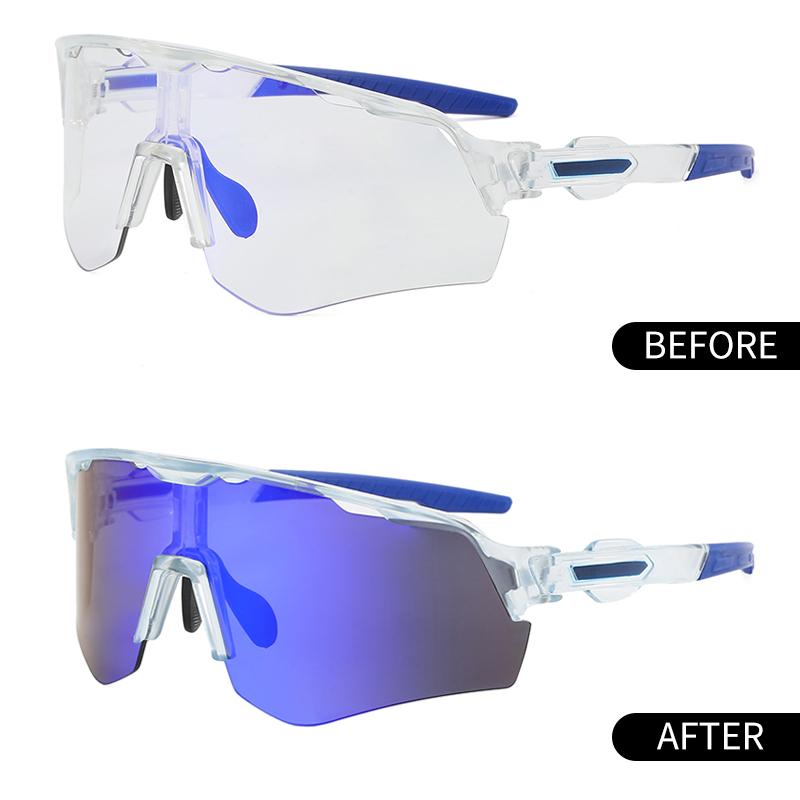 BLALION lunettes de cyclisme polarisées photochromiques lunettes de vélo unisexe lunettes de Protection UV400 lunettes de