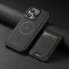 Magnetic TPU Phone Case With Card Slot Kickstand IPhone 18 Pro Max Compatible MagSafe Wireless Charging