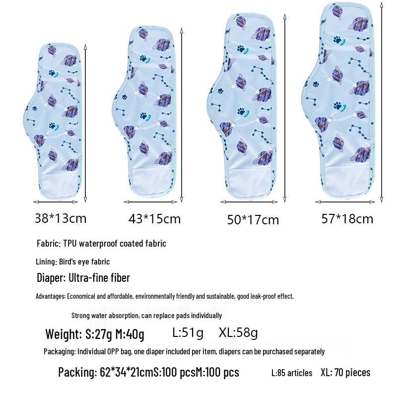 TEMU: New Washable & Reusable Male Dog Diaper Pants