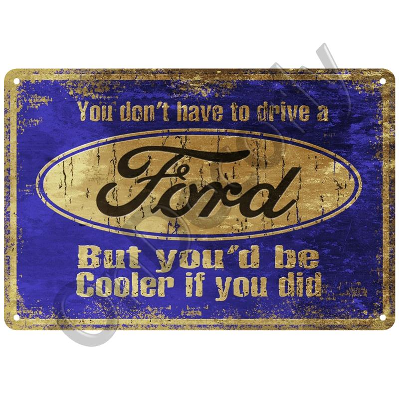 Retro Automarke Metallschild Garage Bar Blechschild Metall Wandplaketten Dekor Vintage Shabby Crafts Blechschild Poster Pin Up Schilder