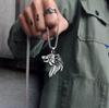 Hiphop Men'S Jewelry Pendant Viking Wolf Jewelry Pendant Necklace