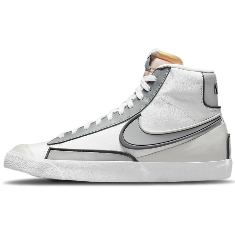 

Nike Blazer Mid 77 Infinite White Iron Grey Men Sneakers Grey-Fog Light-Smoke-Grey DA7233-103 44