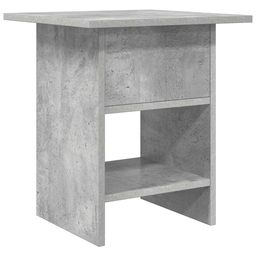 Nightstand 2 pcs Concrete Grey 41 x 40 x 45 cm Engineered Wood