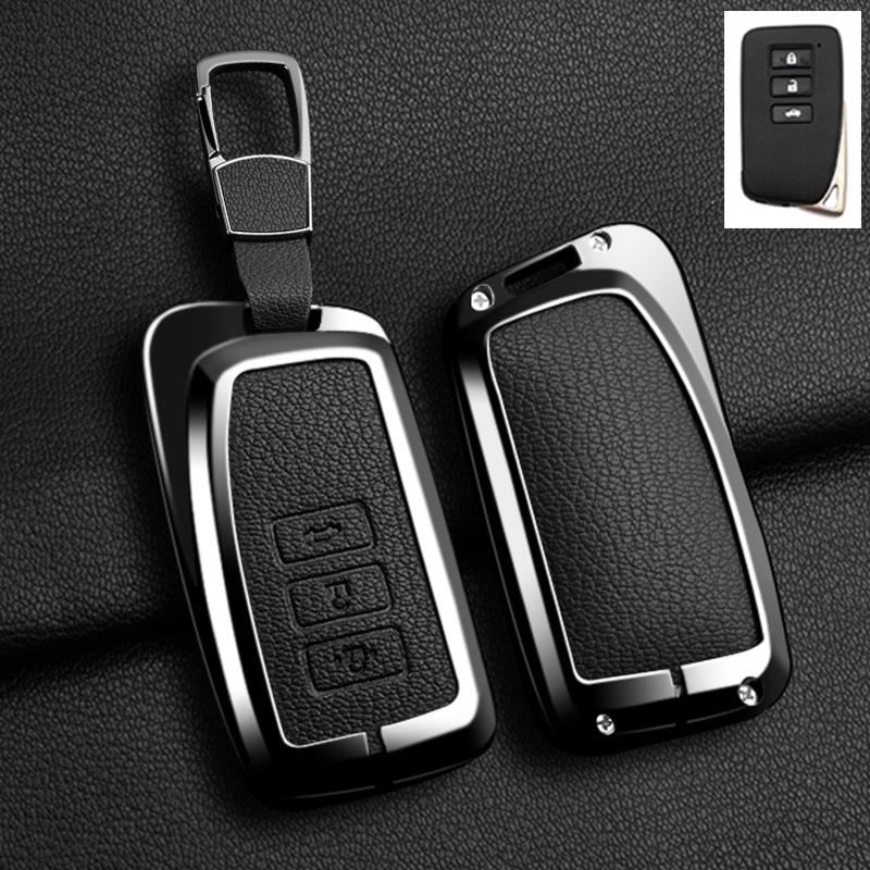 Car Key Cover Case Keychain For Lexus Nx Gs Rx Is Es Gx Lx Rc 200 250 350 Ls 450H 300H Fob Keyless Protect Shell Car Accessories