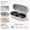 Shockproof Hard Shell Double Glasses Case Lightweight Portable Dual Eyewear Storage Box for Sports Cycling Running Use