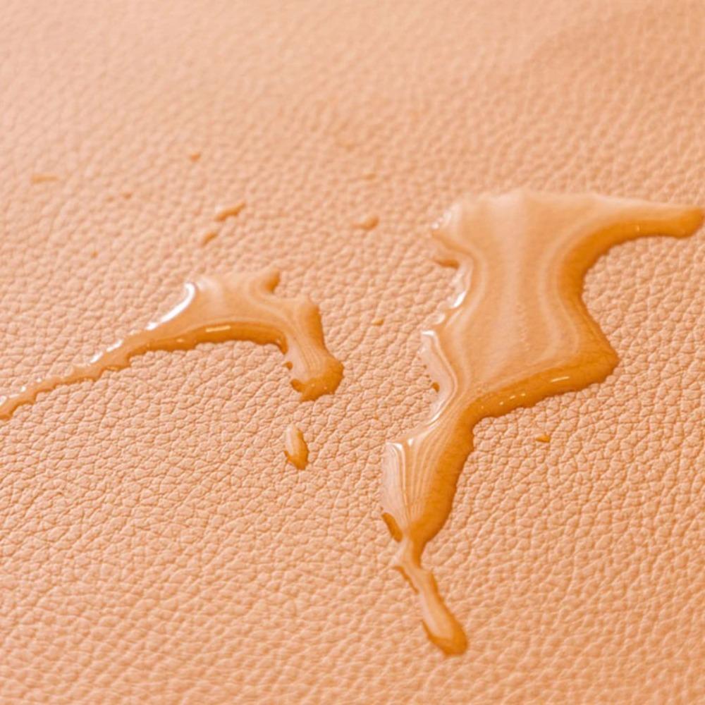 Waterproof Dining Chair Cushion Non-slip Table Chair Mat D-Shape PU Leather Seat Cushion  Bar