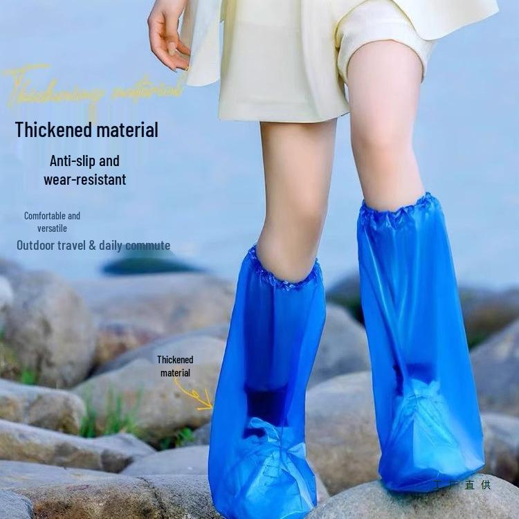 Waterproof Non-Slip Transparent Disposable Rain Boot Covers