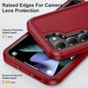 Anti-Staub Präzise Ausschnitt Kickstand Funda Hülle für Samsung Galaxy S23 Ultra 5g S22 Plus A53 A13 A14 Dual Layer Handytasche