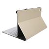 Bluetooth Keyboard UltraThin Touchpad Keys Protective Cover Detachable Button Holster Set(Golden )