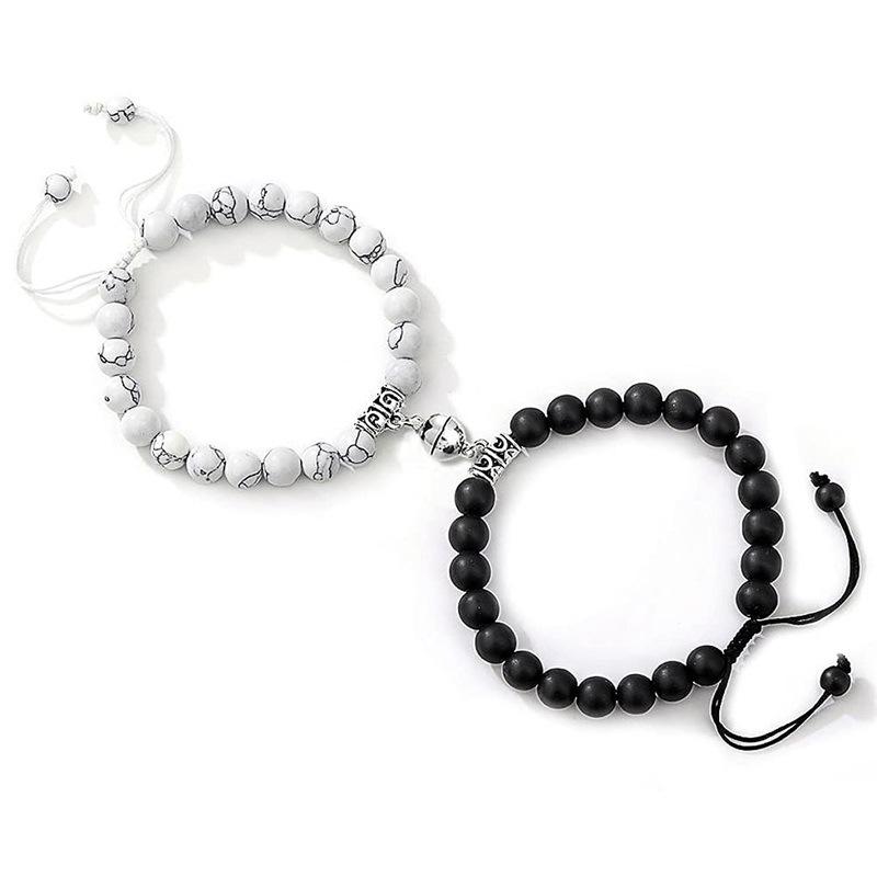 JYL TS Bracelet Zodiac Couple  Magnetic Clasp Aligns Destiny & Mutual Blessing Style-5