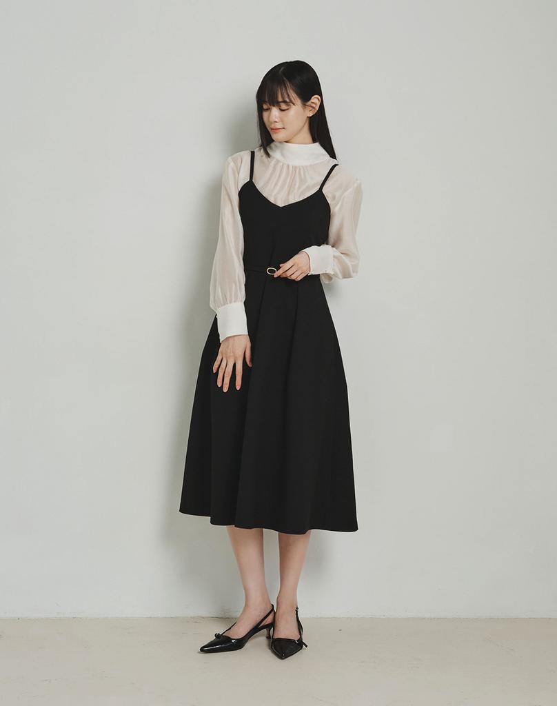 GIEMAR Bustier Dress Black