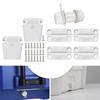 Comprehensive Repair Cooler Latches Kit Hinges Replacement