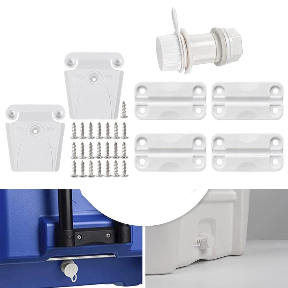 Comprehensive Repair Cooler Latches Kit Hinges Replacement
