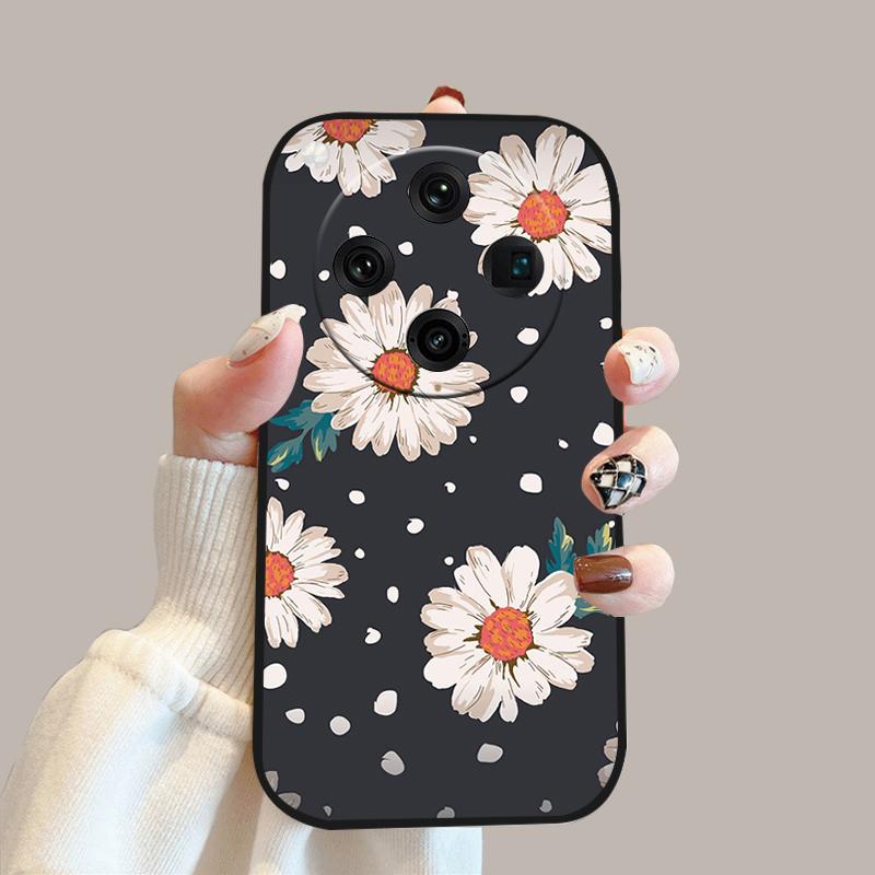 Stylish Phone Case For Oppo Find X8 Pro Coque PKC110 Silicone TPU Soft Cover For Oppo FindX8 5G Phone Shockproof Bumper Fundas