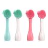 Soft Hair Silicone Facial Cleanser Brush Handheld Skin Care Tool Cleansing Brush  Deep Wash