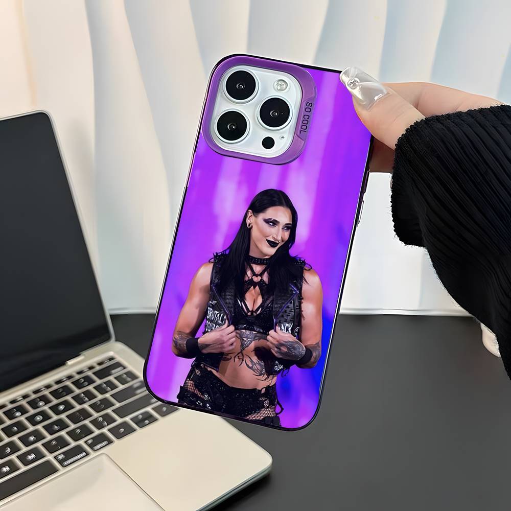 R-Rhea wrestler Ripley For Purple Candy Matte Cover iPhone 17,16,15,14,13,12,11,Mini,Pro,E,SE4,XS,MAX iPhone16plus