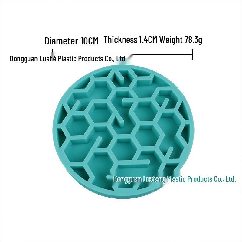 

Non-Slip Silicone Honeycomb Coaster: Heat-Resistant Food-Grade Cup Mat. 10*10*1.4 cm