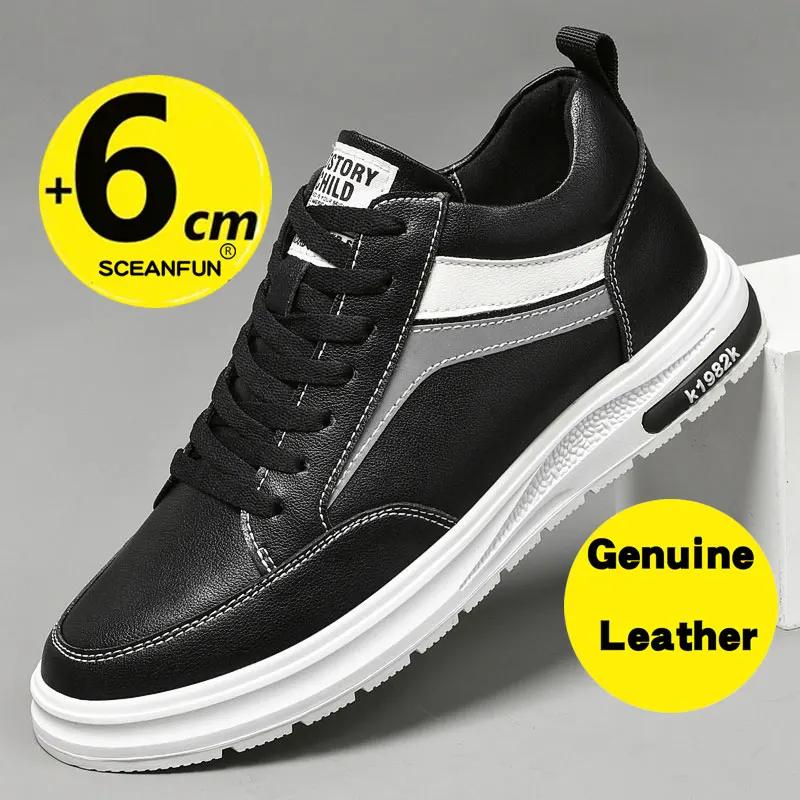 

Мужская обувь для увеличения роста, обувь из натуральной кожи, увеличивающая рост на 6-8 см, мужская повседневная обувь, увеличивающая рост, мужские кроссовки 37