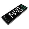 16 Inch Digital Wall Clock LED Large Display Wall Mount Decor Clock with Remote Control Adjustable Brightness Wide