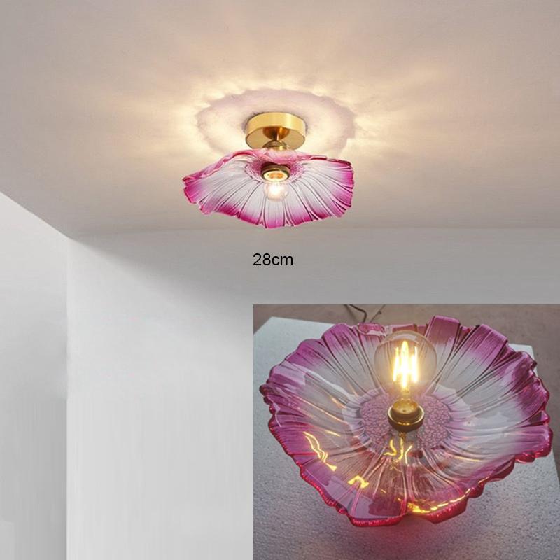 Vintage Ripples Glass Pendant Lamp Bedroom Dining Room Kitchen Retro Pendant Light Indoor Decor Hanging Light Ceiling Chandelier