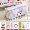 Stylish Large-Capacity Pencil Case for Girls - Cute Design, Perfect for School Supplies