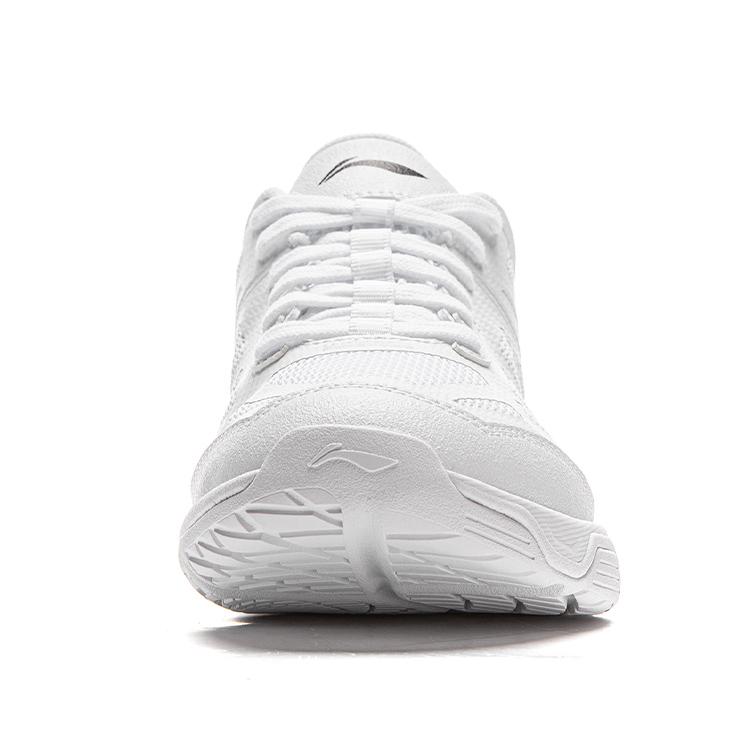 Li Ning Abrasion Resistant Breathable Low top Training Shoes Men's Standard White APPV009-1