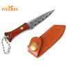 Mini Box Cutter,Stainless Sharp Blade,Exquisite Polished,Keychain Pendant,Hanging Hole,Rust-Resistant,Pocket Cutter Package Opener Cutter with Cover