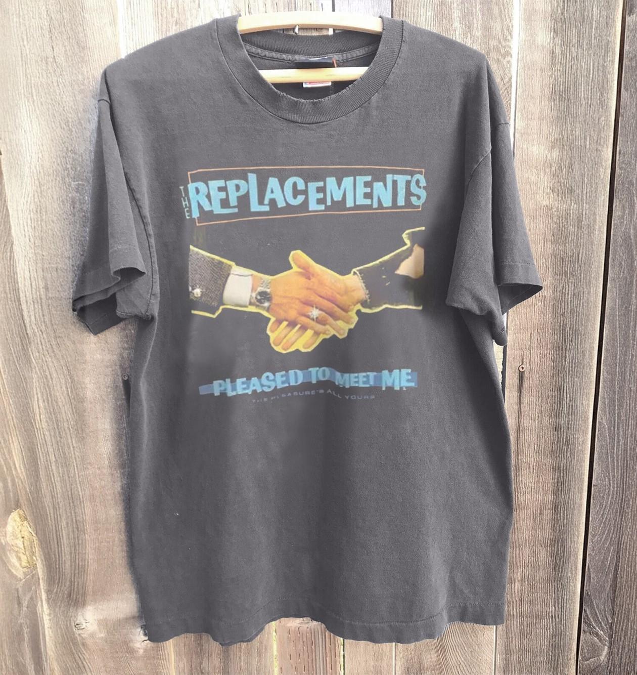 The Replacements Band Shirt, The Replacements Unisex T-Shirt Charcoal Size S-5XL M