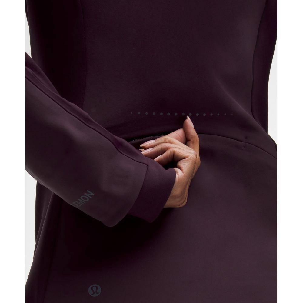 Lululemon Women S croSS Chill Performance Jacket Black Plum