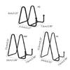Elegant Magazine Display Stand Iron Art Dish Rack Photo Picture Frame Oil Painting Shelf for Countertop