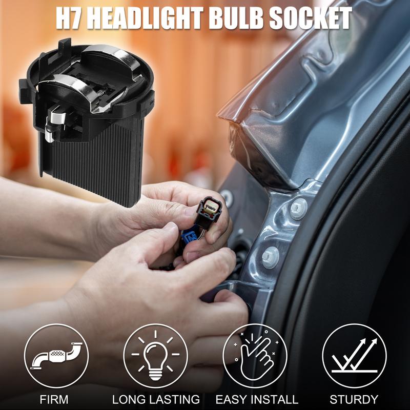 X Autohaux H7 Bulb Socket for VW Golf Stable No.A9068260282/5K0941109C | Bulb Adapter