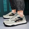 Spring new thick-soled lightweight mesh breathable men's shoes breathable fashion trendy with high sports shoes men