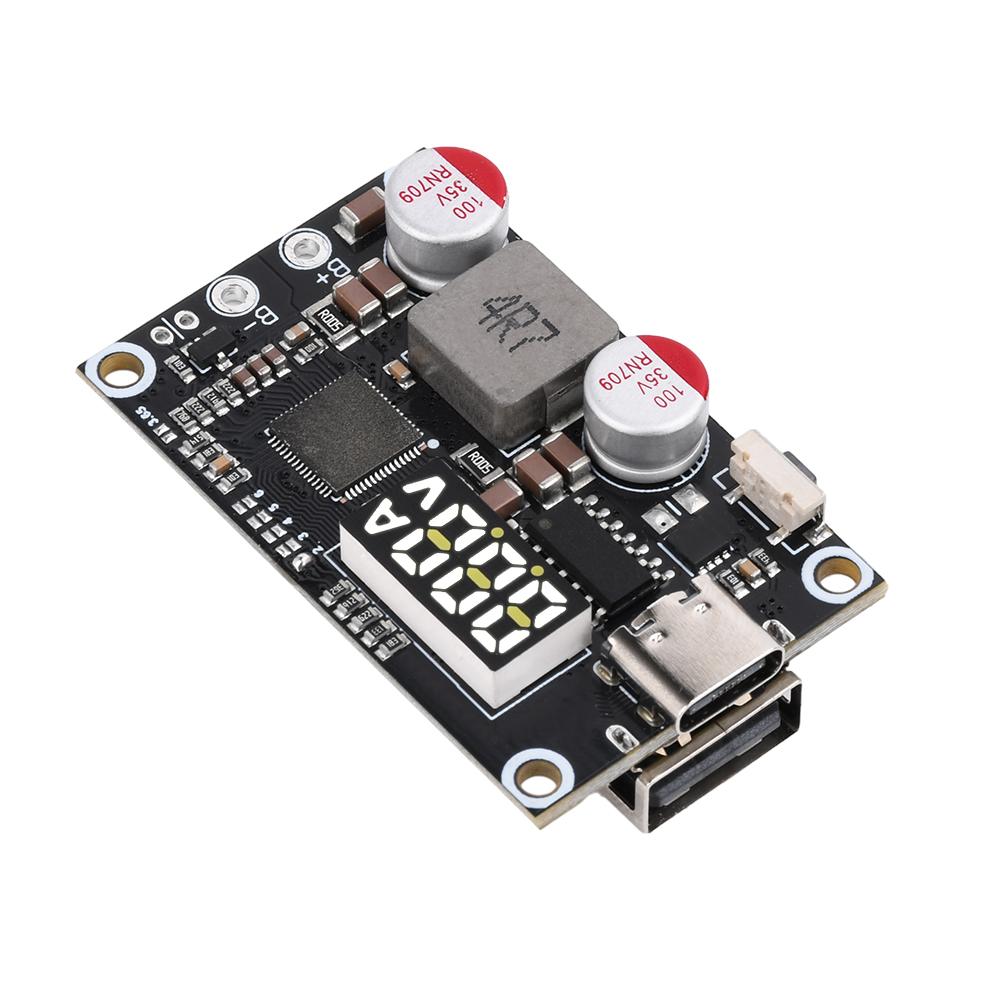 2-6S 45W Power Bank Bidirectional Fast Charging Mobile Power Module With Digital Display Type-C USB PD3.0 Charging Board