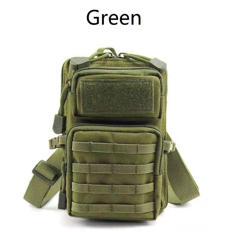 Waterproof Outdoor Tactical Molle Waist Bag Hiking Travelling Sling Backpack Waist Packs Shoulder Bag Pouch